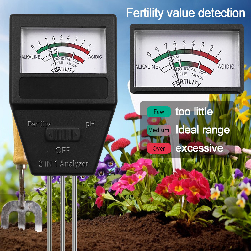 2 in 1 Soil PH Fertility Meter - đánh giá và giá Ph Meter Digital Water Tester