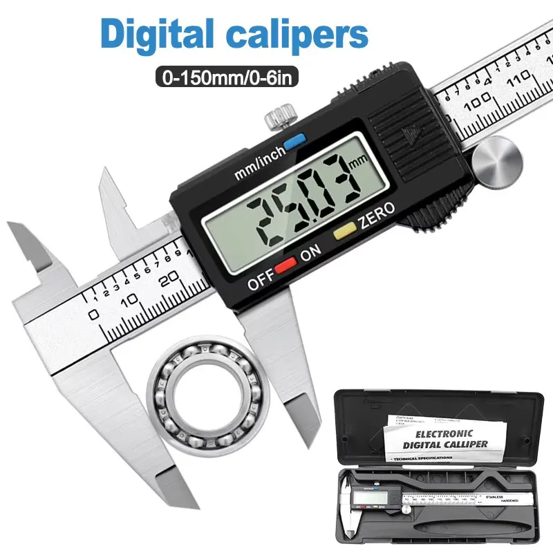 High Precision Digital Caliper - đánh giá và giá Digital Caliper 150Mm Stainless Steel