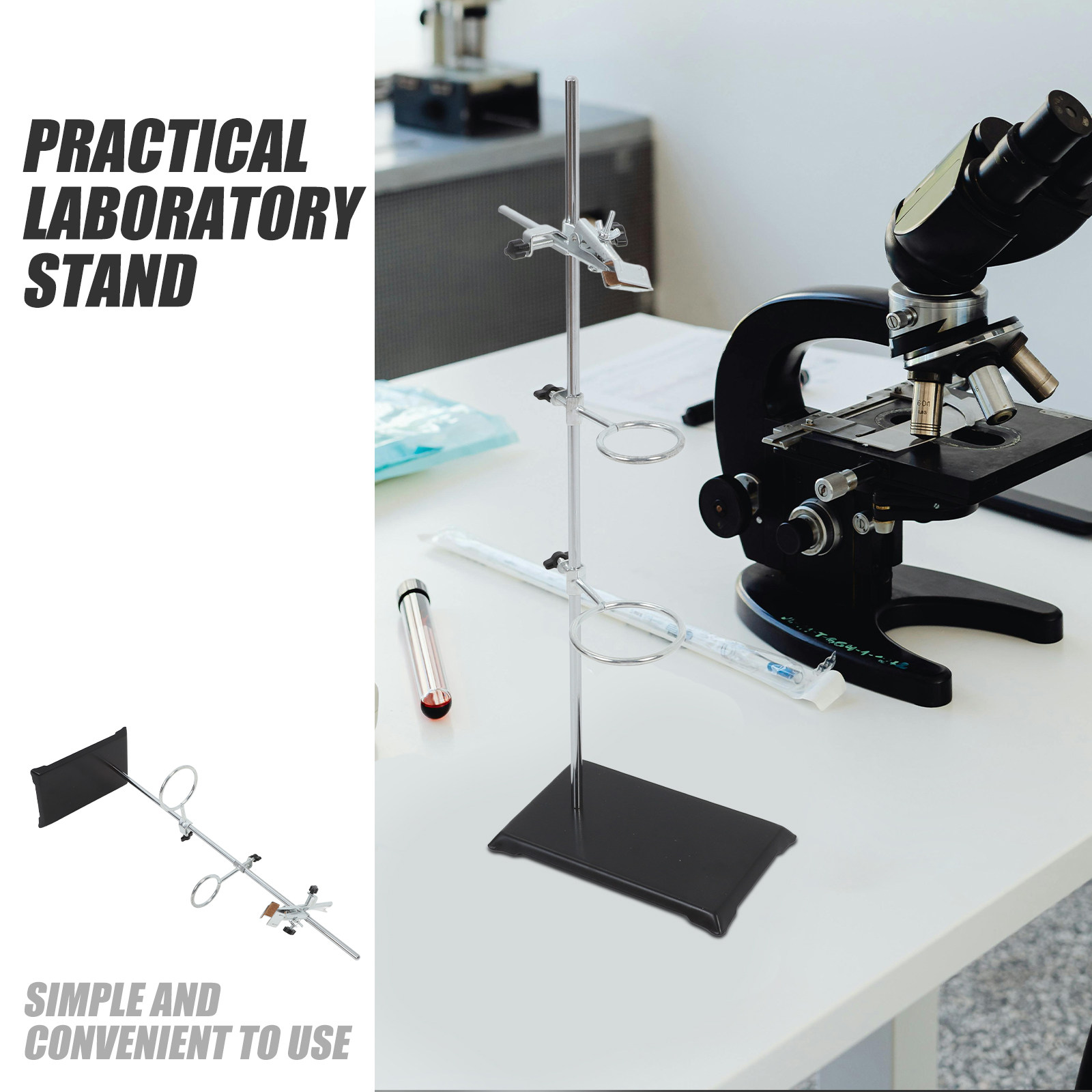 Laboratory Ring Stand Iron Sta - đánh giá và giá Lab Equipment