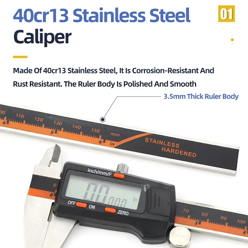 Fraction Metal Caliper Digital - đánh giá và giá Digital Caliper 150Mm Stainless Steel