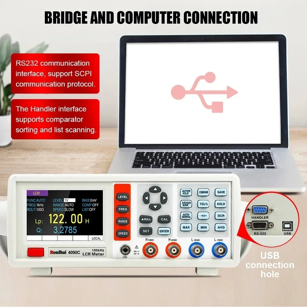 Digital LCR Meter Desktop Capa - đánh giá và giá Test Instruments